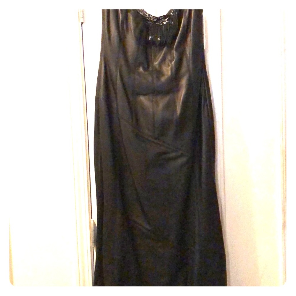 Escada Leather dress
